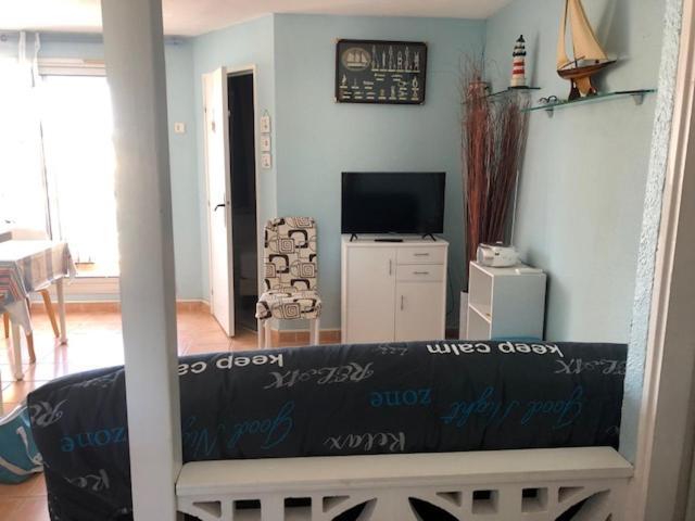 Gruissan Appartement Calme, Vue Sur Port De Plaisance -Clim, Empl.Parking Exteriör bild